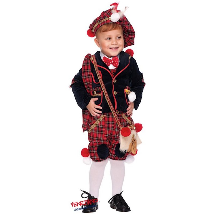 Costume di Carnevale SCOZZESE