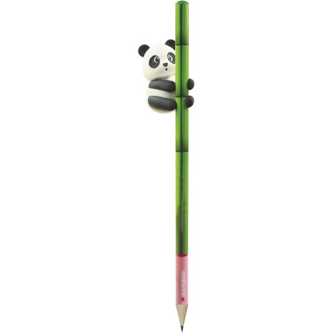 Legami Matita con Gomma, I Love Bamboo tema Panda