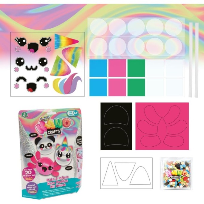 NANO CRAFT MAKE & INFLATE KIT CREAZIONE FINO A 20 BOLLE