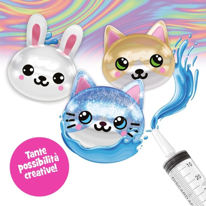Nano Craft Kit Deluxe Creazione Bolle e Animali Squishy con Nano Tape