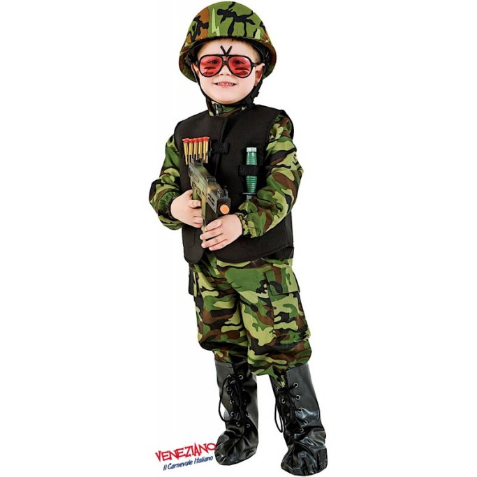 COSTUME DI CARNEVALE  COMMANDO