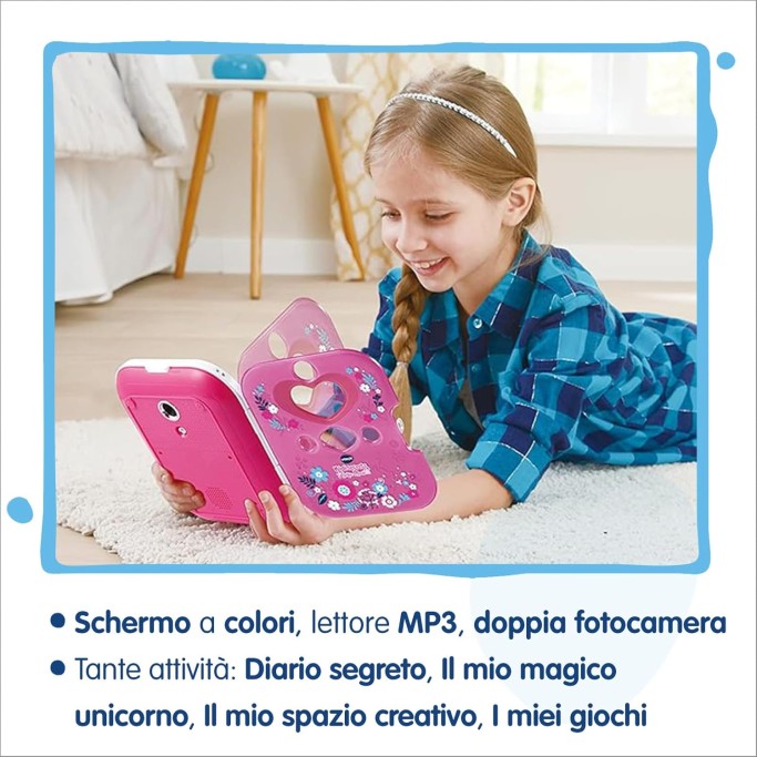 VTech KidiSecrets Selfie Music 2.0, Diario Segreto Interattivo