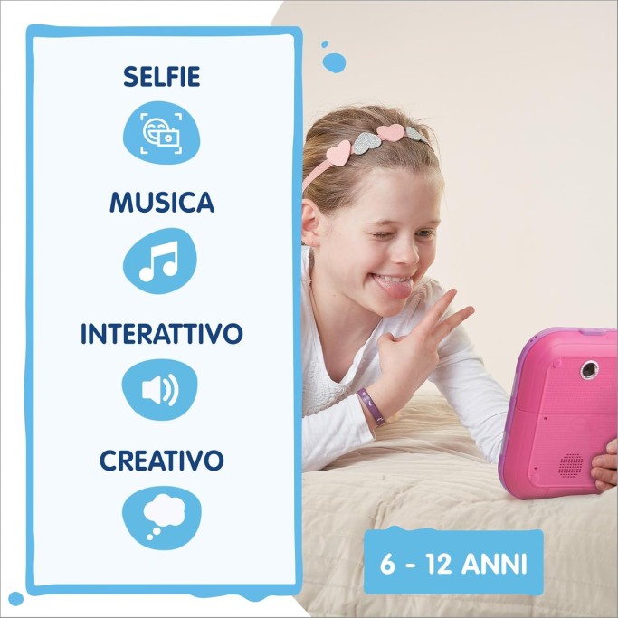 VTech KidiSecrets Selfie Music 2.0, Diario Segreto Interattivo