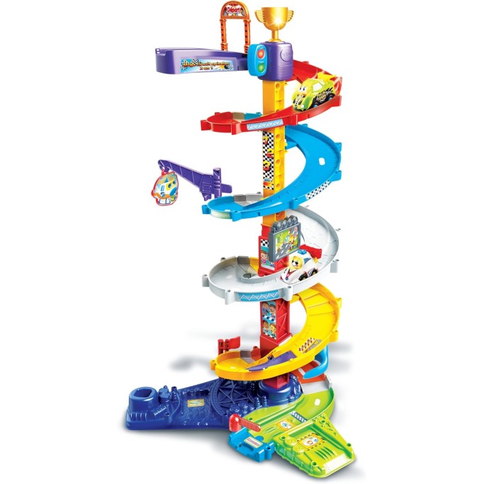 VTech Vroom Vroom Go Mega Circuito 2 in 1
