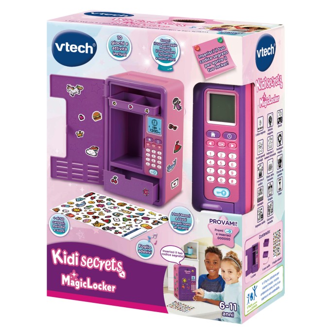 VTech KidiSecrets, My Armadietto MagicLocker, cassafote segreta