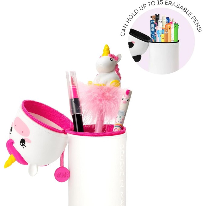 ASTUCCIO 2 IN 1 MORBIDO SILICONE KAWAII UNICORNO