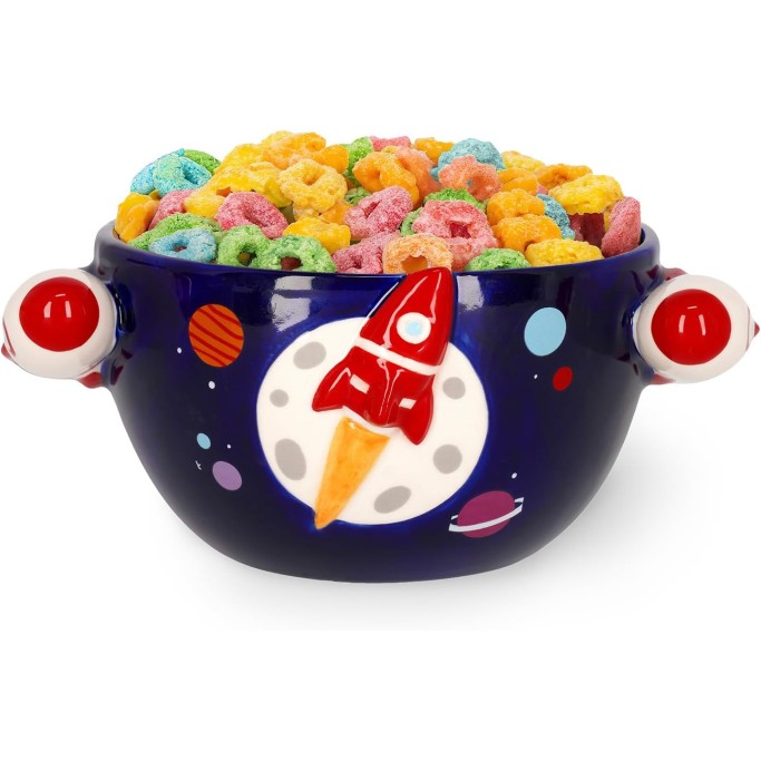 Legami Tazza in Gres per Cereali Buongiorno! Tema Spazio