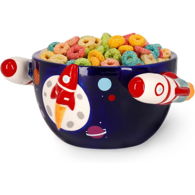 Legami Tazza in Gres per Cereali Buongiorno! Tema Spazio