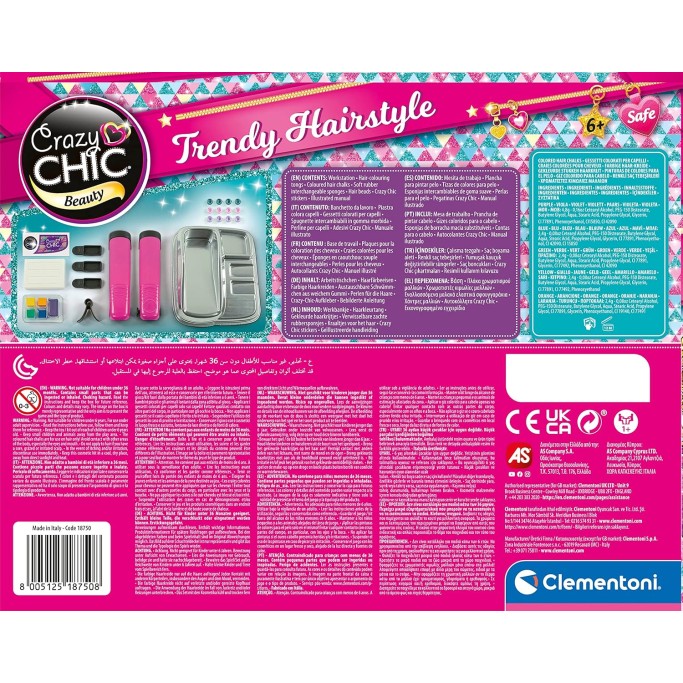 Clementoni, Crazy Chic Trendy Hairstyle