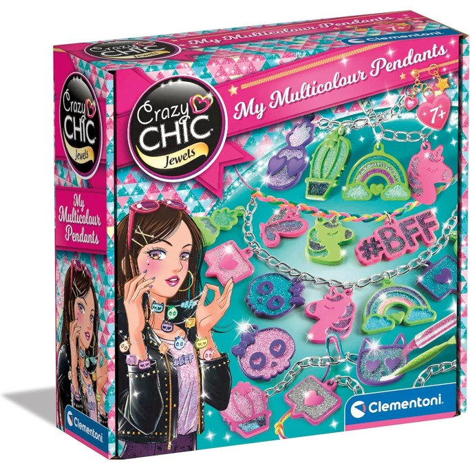 Crazy Chic My Multicolour Pendants-Set per Realizzare