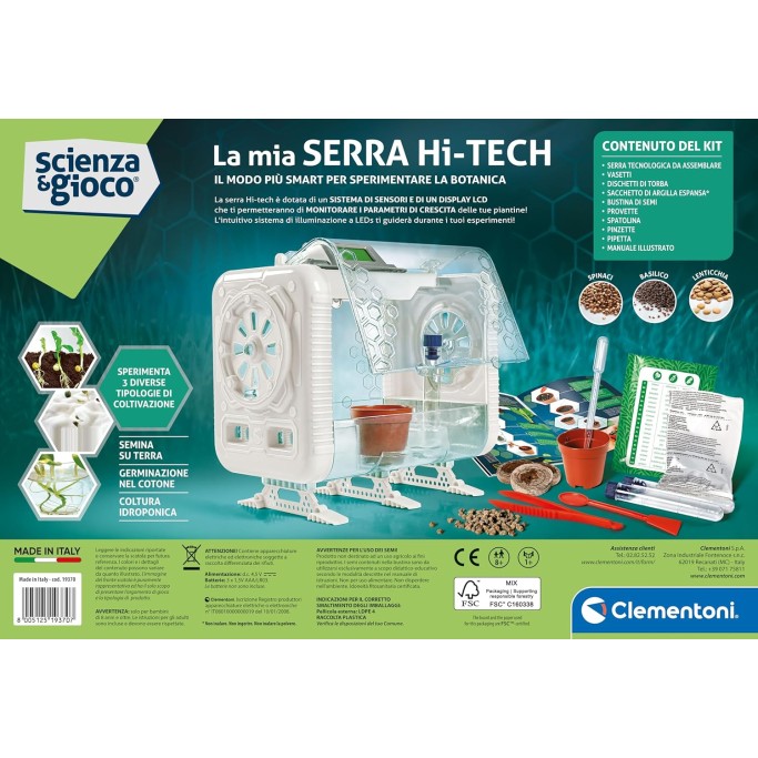 Scienza e Gioco Lab La Mia Serra Hi-Tech