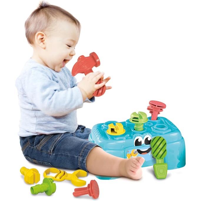 Clementoni, Banchetto Svita Avvita, Gioco per Bambini con Martello