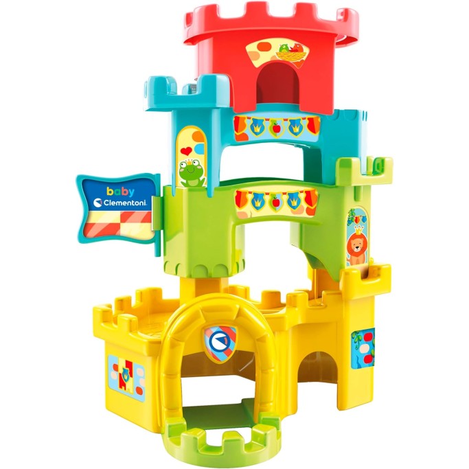 Castello Cucù Scivola Giù, Pista Biglie per Bambini 10-36 Mesi