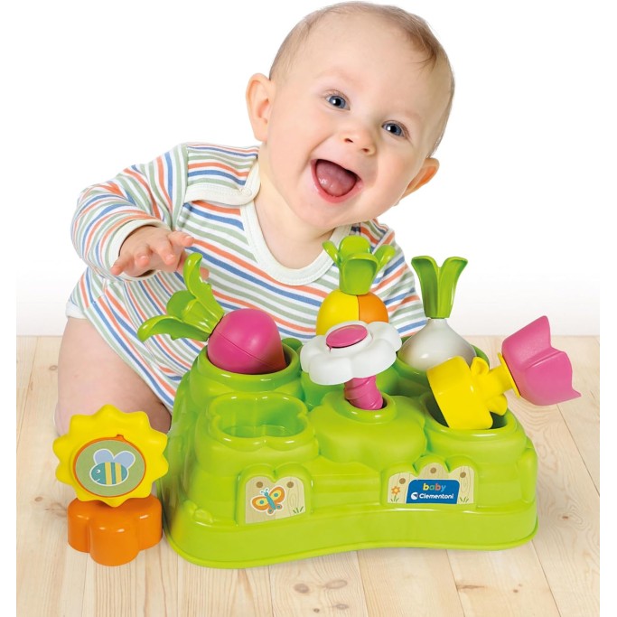 Baby Garden Banchetto in Plastica con 6 Elementi da Inserire