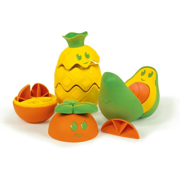 Clementoni, Baby Fruit Puzzle, Gioco Componibile con Frutta per Bambini 12-36 Mesi