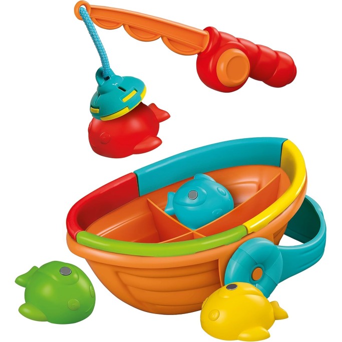Clementoni, Baby Colour Fishing, Gioco Pesca Bambini 12-36 Mesi