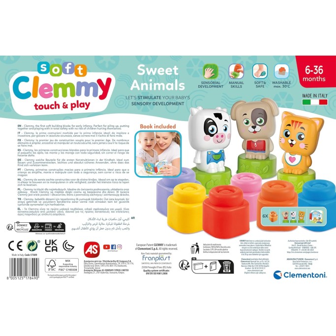 Soft Clemmy Sweet Animals