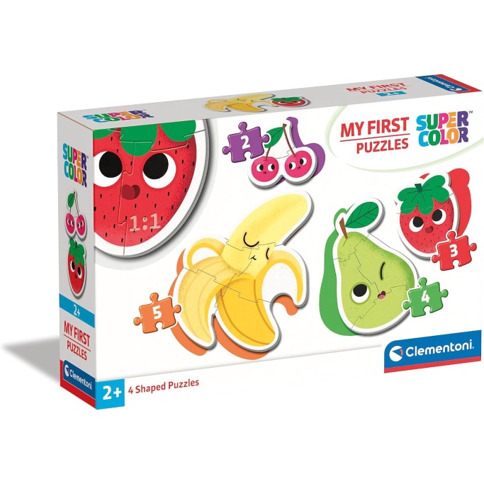 My First Puzzle-Frutta e Verdura-2-3-4-5 Pezzi