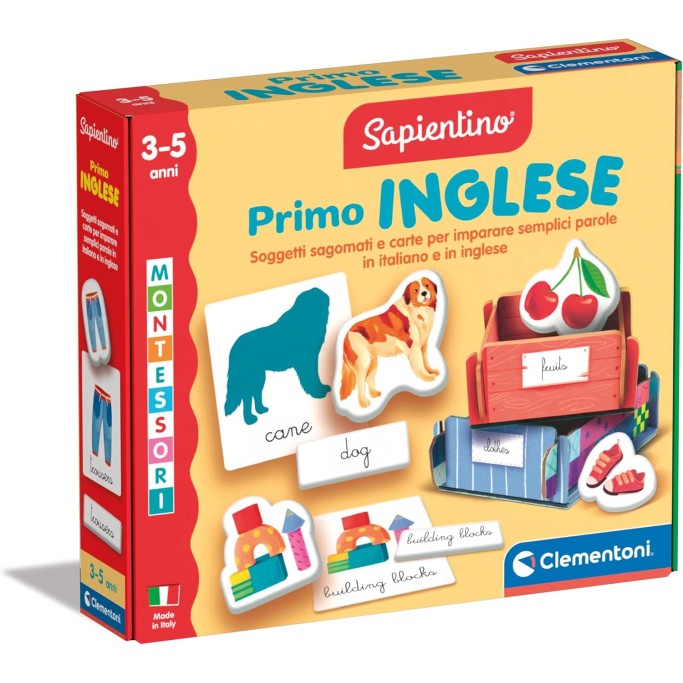 Clementoni, Sapientino Montessori Primo Inglese