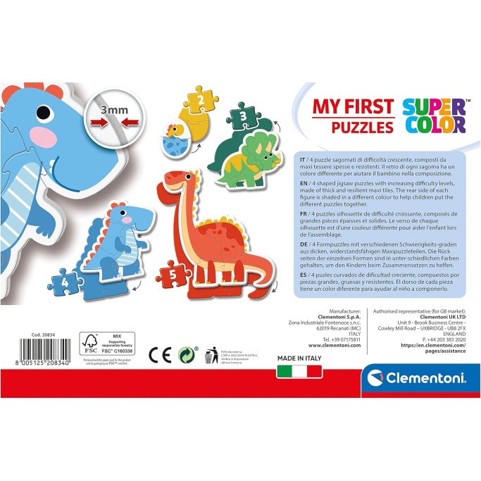 My first puzzle dinosauro