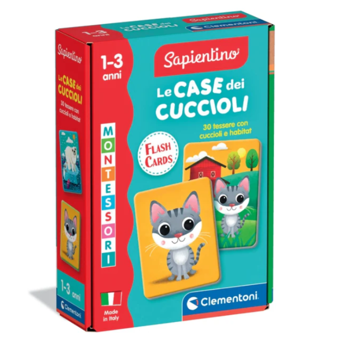 SAPIENTINO CASE DEI CUCCIOLI FLASHCARDS