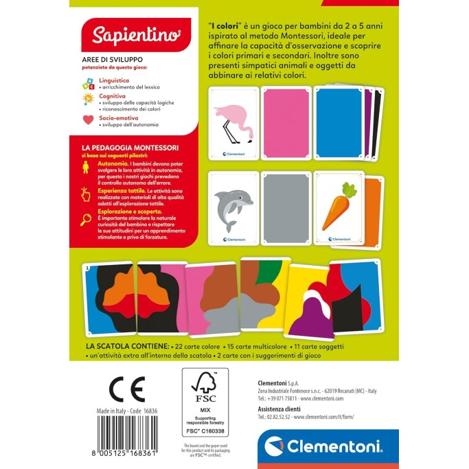 Sapientino Carte Colori