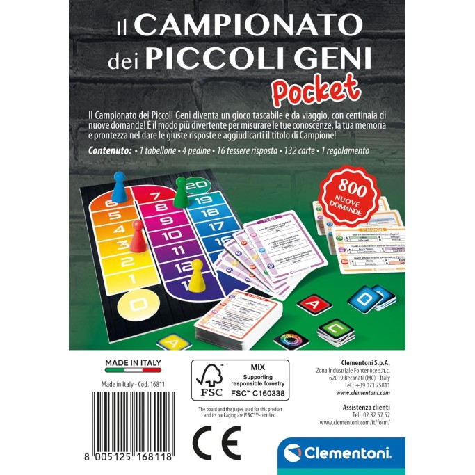 Giochi pocket Il Campionato dei Piccoli Geni