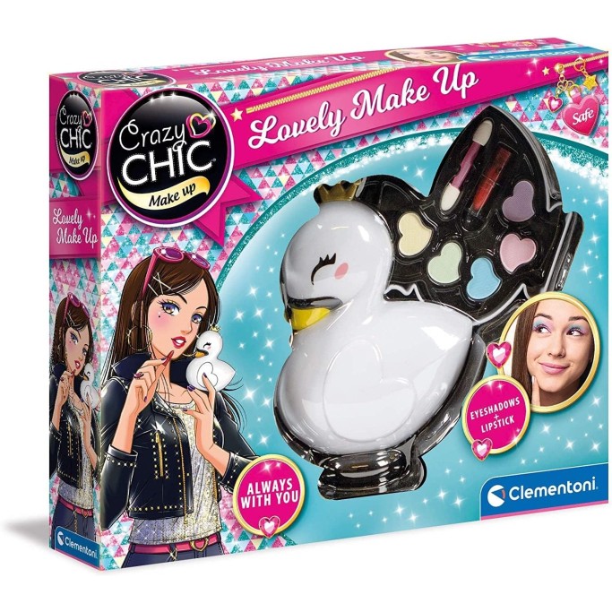 Clementoni, Crazy Chic Lovely Make Up Cigno