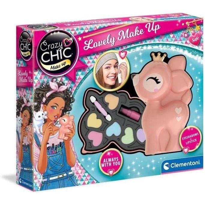 Clementoni, Crazy Chic Lovely Make Up Cerbiatto