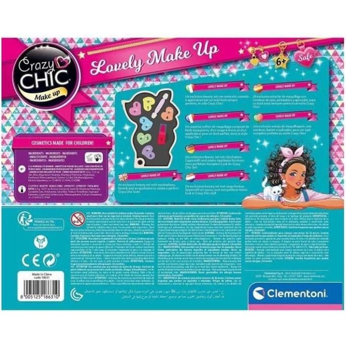 Clementoni, Crazy Chic Lovely Make Up Cerbiatto