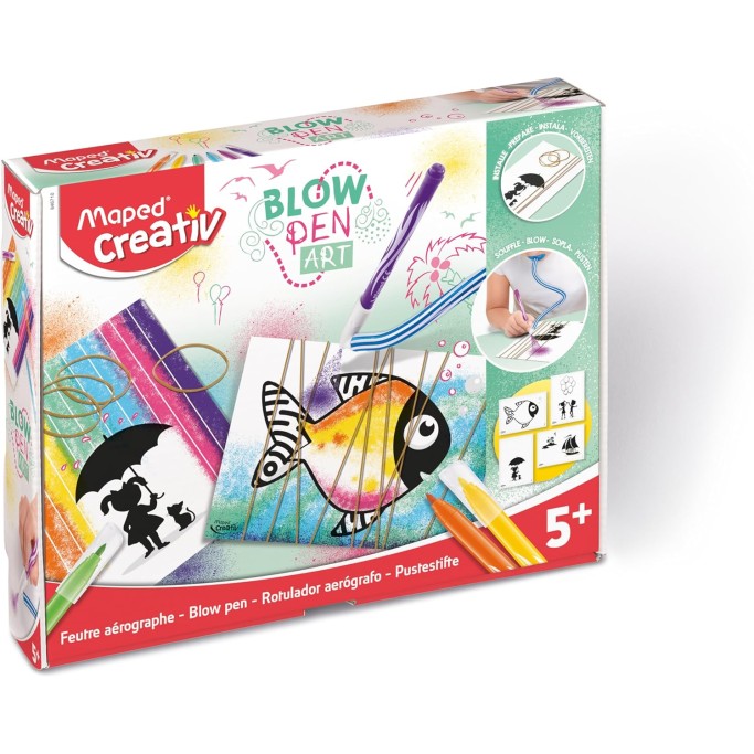 Maped Creativ Blow Art - Penne a punta in feltro