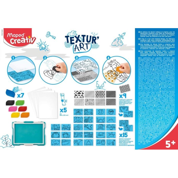 Maped Creativ Kit artistico con tavolo da disegno