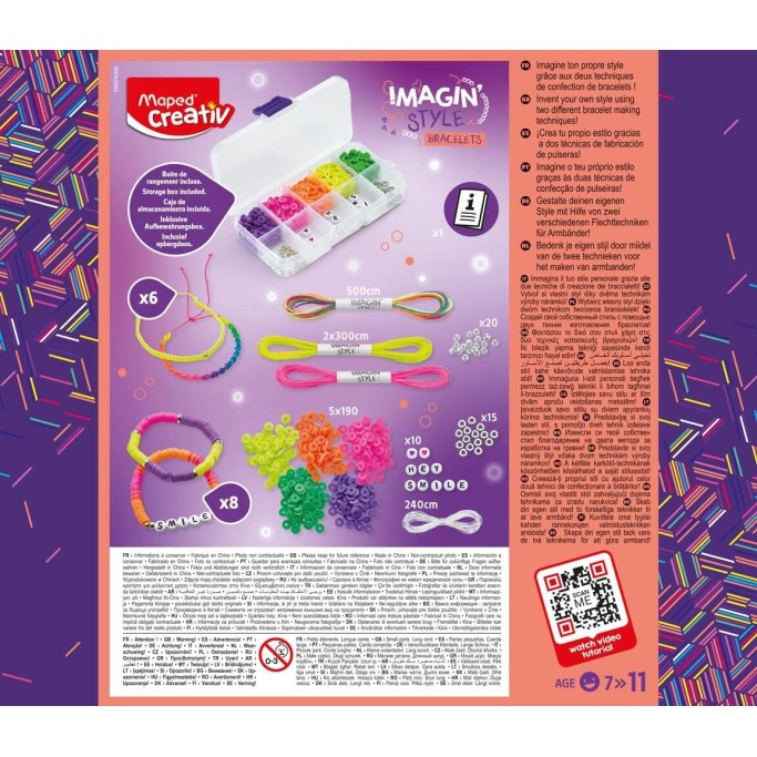 Maped Creativ Braccialetti Imagin'Style Neon