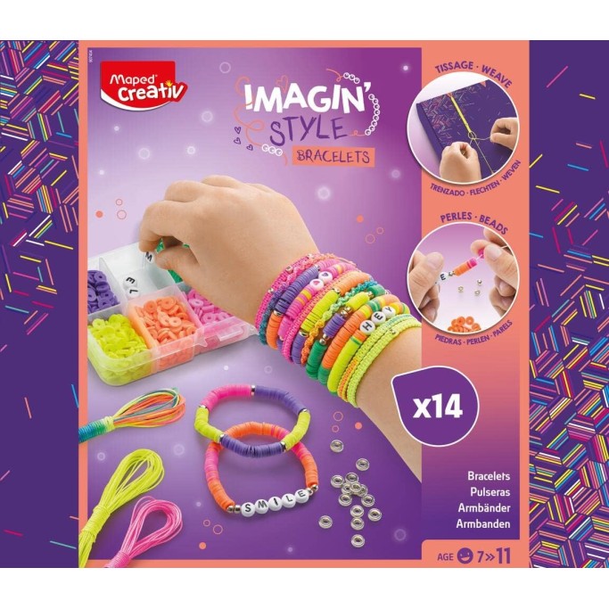 Maped Creativ Braccialetti Imagin'Style Neon