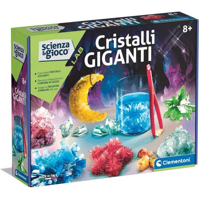 Clementoni Laboratorio Cristalli Cristalli Giganti