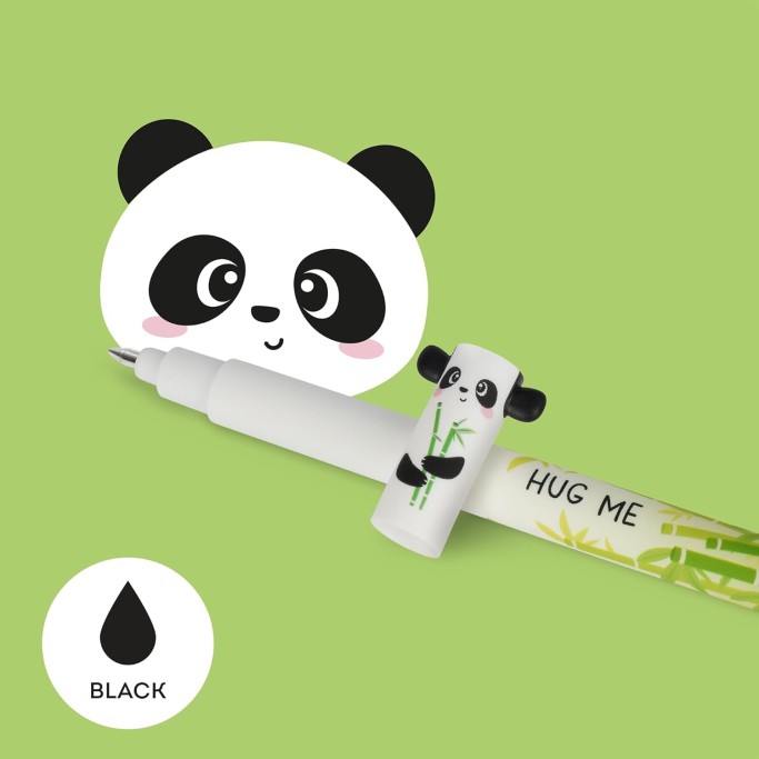Legami, Penna Gel Cancellabile, Tema Panda