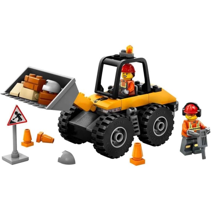 LEGO 60450 City Pala Gommata Gialla
