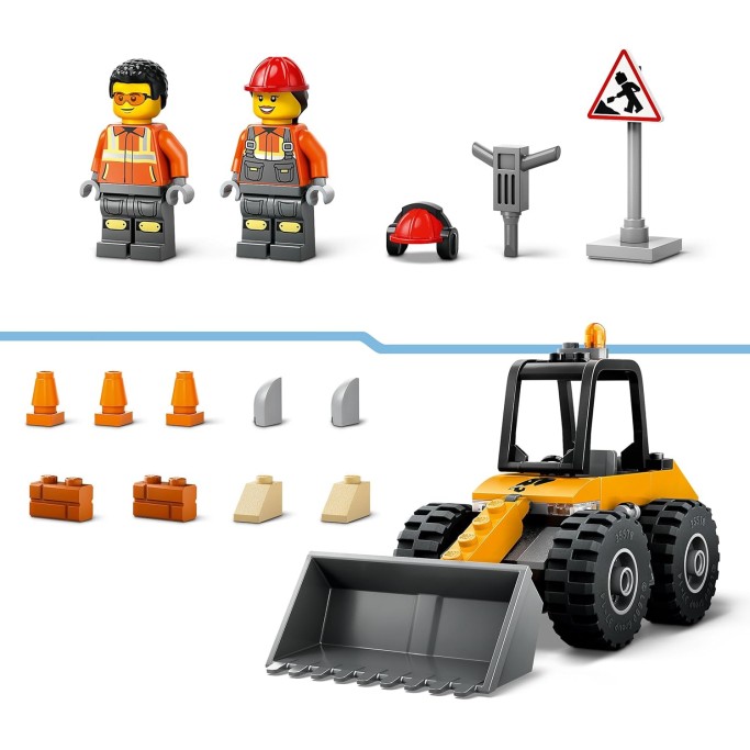 LEGO 60450 City Pala Gommata Gialla