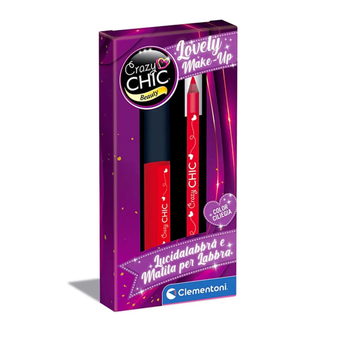 Crazy Chic Lucidalabbra E Matita Labbra Ciliegia