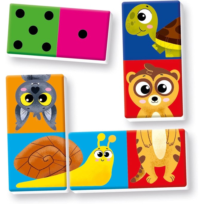 Clementoni Sapientino Domino Numeri e Animali