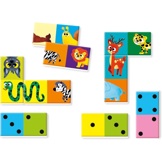 Clementoni Sapientino Domino Numeri e Animali