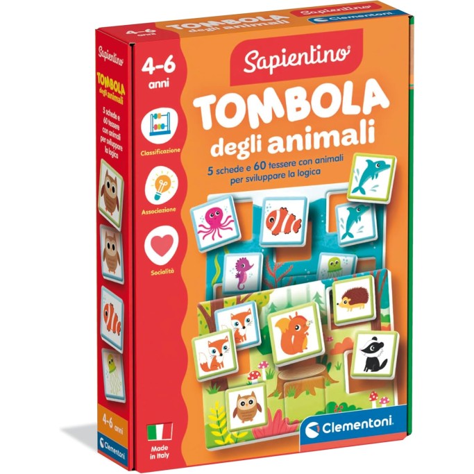 Clementoni Sapientino Tombola degli Animali