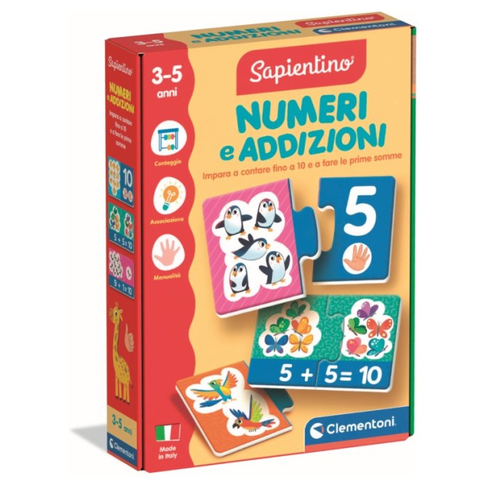 Clementoni Sapientino Numeri E Quantita'