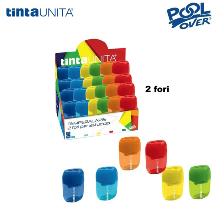 Tinta Unita Temperamatite due fori