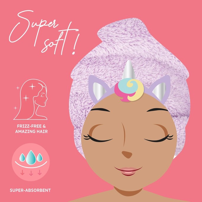 Legami Turbante per Capelli Love My Hair, Tema Unicorn