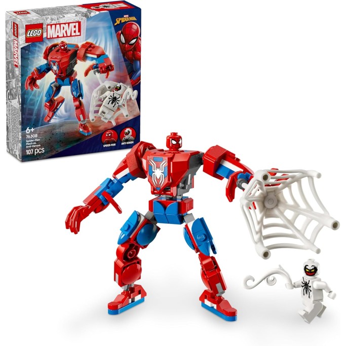 LEGO Marvel 76308Mech di Spider-Man Contro Anti-Venom