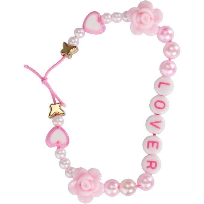 Perline ABC Flower Bouquet, Kit da 500 Perline colorate e multiformi