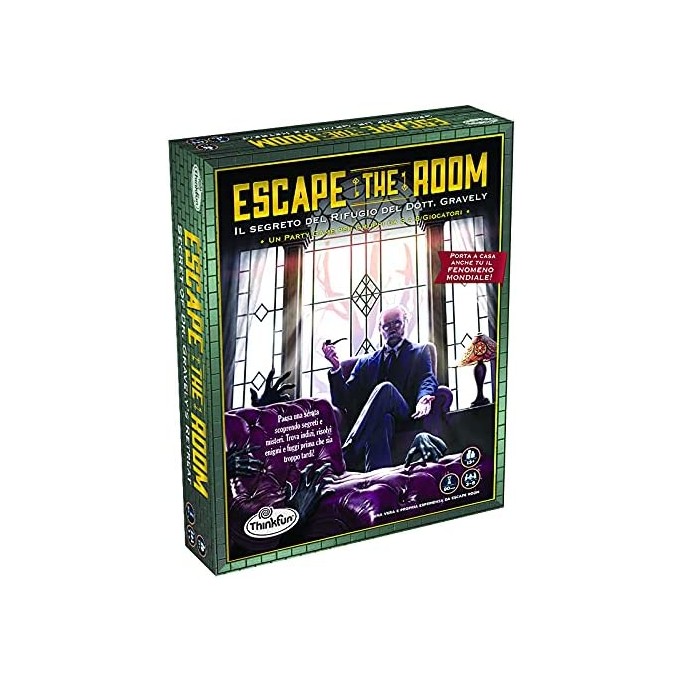 ThinkFun, Escape the Room, Il Mistero del Rifugio del Dott. Gravely