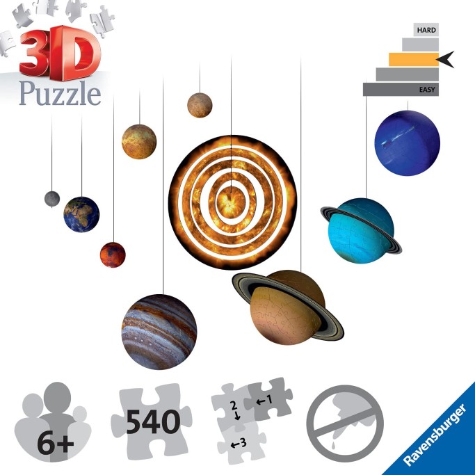 IL SISTEMA PLANETARIO 3D PUZZLEBALL