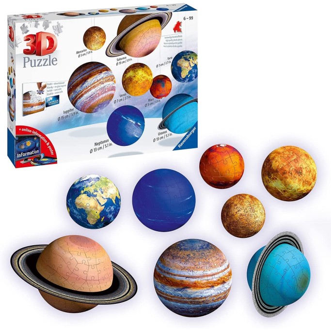 IL SISTEMA PLANETARIO 3D PUZZLEBALL
